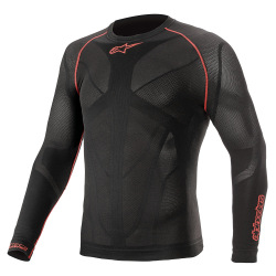 ALPINESTARS termoprádlo Ride Tech V2 LS Summer Black Red