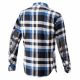 ALPINESTARS košeľa Andres Black/Mid Blue