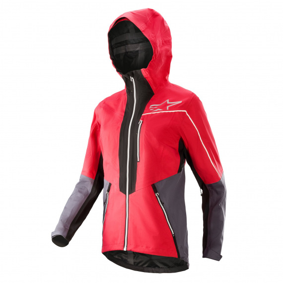 ALPINESTARS dámska bunda Stella Tahoe Cardinal Red/Grisaille/Black