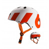 661 prilba Dirt Lid WHITE ORANGE