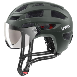 UVEX prilba FINALE VISOR SAND - WHITE MAT