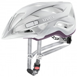 UVEX prilba CITY ACTIVE SILVER PLUM MAT