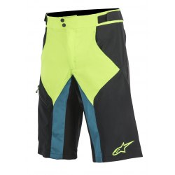 ALPINESTARS kraťasy bez cyklovložky OutRider WR Black Bright Green